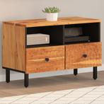 vidaXL Tv-meubel 70x33x46 cm massief acaciahout, Huis en Inrichting, Kasten |Televisiemeubels, Verzenden, Nieuw