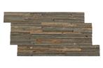 Natuurstenen steenstrips Brown Slate - 60x15 cm, Ophalen, Wandtegels, Nieuw, Minder dan 20 cm
