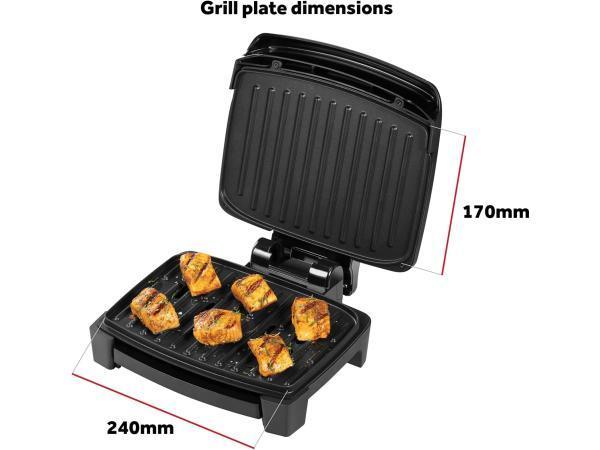 Veiling - George Foreman Kleine elektrische grill  (Engelse, Elektronische apparatuur, Contactgrills, Gebruikt