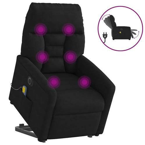 vidaXL Sta-op-massagestoel elektrisch verstelbaar, Huis en Inrichting, Fauteuils, Nieuw, Verzenden