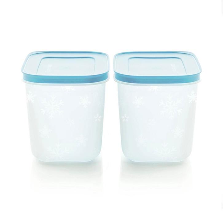 Tupperware 2 Diepvriesbakjes 1,1 l, Maison & Meubles, Cuisine| Tupperware, Envoi
