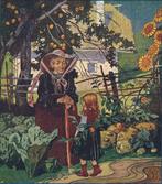 Franz Wacik (1883-1938) - The Flower Garden of the Woman who, Antiek en Kunst, Antiek | Overige Antiek