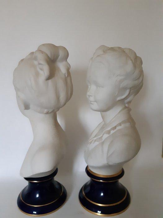 Beeld, Antiek - 40 cm - Porselein - 1930, Antiek en Kunst, Curiosa en Brocante