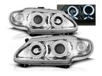 Angel Eyes koplampen Chrome geschikt voor Renault Megane, Auto-onderdelen, Verlichting, Verzenden, Nieuw, Renault