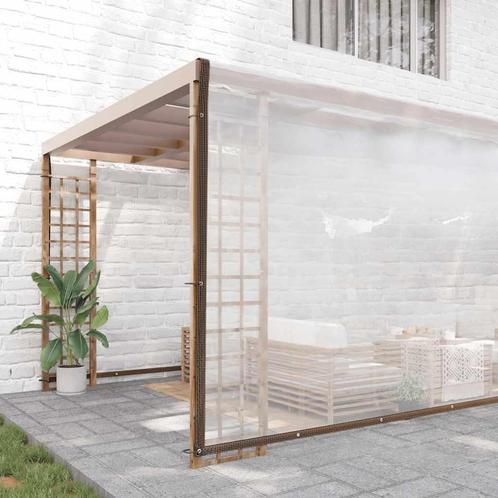 vidaXL Doorzichtig zeildoek met zeilringen 8x12 m, Doe-het-zelf en Bouw, Overige Doe-Het-Zelf en Bouw, Nieuw, Verzenden