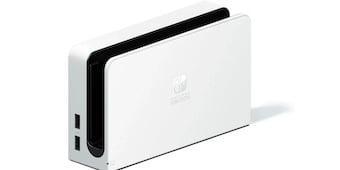 Nintendo Switch OLED Dock Origineel (Switch Accessoires), Games en Spelcomputers, Spelcomputers | Nintendo Switch, Zo goed als nieuw