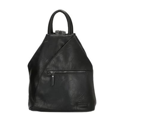Enrico Benetti Caen Dames Rugzak - 13 liter - 66514 - Zwart, Handtassen en Accessoires, Tassen | Schoudertassen, Nieuw, Verzenden