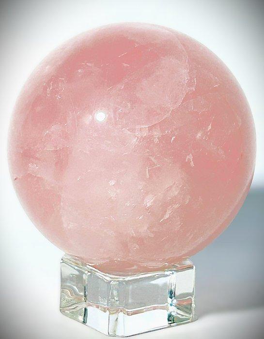 *** GEEN VEILINGKOSTEN *** Premium Rozenkwarts Bol – Een, Verzamelen, Mineralen en Fossielen