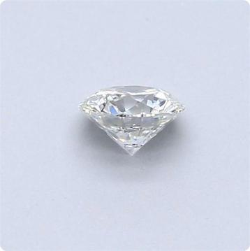 1 pcs Diamant (Naturelle) - 0.34 ct - Rond - D (incolore) -