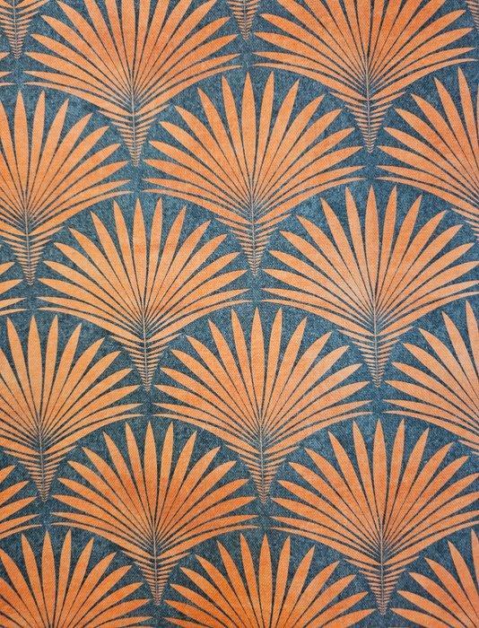 Tessuto Art Dèco Coco Chanel Style 2e editie, blauw, Antiquités & Art, Art | Objets design