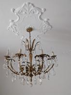 Kroonluchter - Kristal - Brons met gouden afwerking