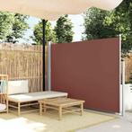 vidaXL Tuinscherm uittrekbaar 160x300 cm bruin, Verzenden, Nieuw