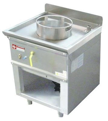 Wokfornuis | 1 Brander | 21.44kW | 600x630x760(h)mm Diamond, Verzenden
