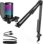 FIFINE A6T - USB gaming / podcast microfoon - met arm van, Muziek en Instrumenten, Microfoons, Verzenden, Nieuw