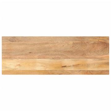Tafelblad 140x60cm Massief Mango | Retour Deal | -40% beschikbaar voor biedingen