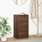 vidaXL Dressoir 37,5x35x76 cm bewerkt hout bruin, Huis en Inrichting, Kasten | Dressoirs, Verzenden, Nieuw