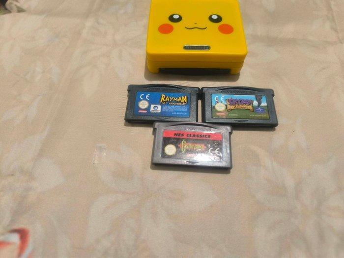 Nintendo - Gameboy Advance SP - Pikachu Edition (new shell), Consoles de jeu & Jeux vidéo, Consoles de jeu | Accessoires Autre
