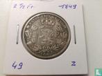 België 2½ franc 1849 (groot hoofd), Verzenden, Losse munt, Goud