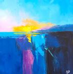 Sam Burnet (1969) - Sunset Huile sur toile