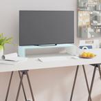 vidaXL TV-meubel/monitorverhoger 60x25x11 cm glas groen, Verzenden