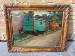 Fernand Rousseaux (1892-1971) - Woonwagens, Antiek en Kunst
