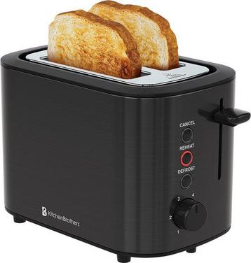 Tweedekans | KitchenBrothers Broodrooster - Toaster - 6 beschikbaar voor biedingen