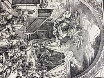 Albrecht Durer (1471-1528), after - Birth of the Virgin