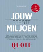 Jouw eerste miljoen 9789082213508 Martijn de Meulder, Verzenden, Zo goed als nieuw, Martijn de Meulder