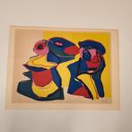 Karel Appel (1921-2006) - Deux têtes (2 hoofden), Antiek en Kunst