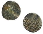 Comté de Hollande. Floris V (1256–1296). Lot of 2 Deniers, Postzegels en Munten