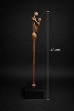 Beeld, Verbonden door liefde - 43 cm - Brons, Steen, Antiek en Kunst