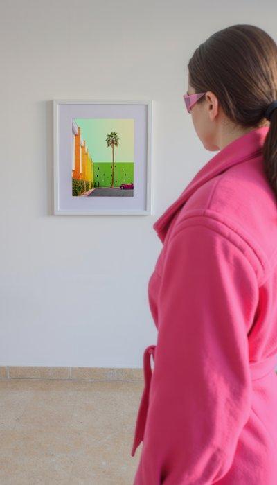 Téber - Hide N Seek · No Reserve, Antiek en Kunst, Kunst | Schilderijen | Modern