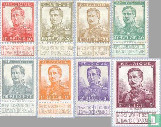 België - Koning Albert I - 1912, Timbres & Monnaies, Timbres | Europe | Belgique, Envoi