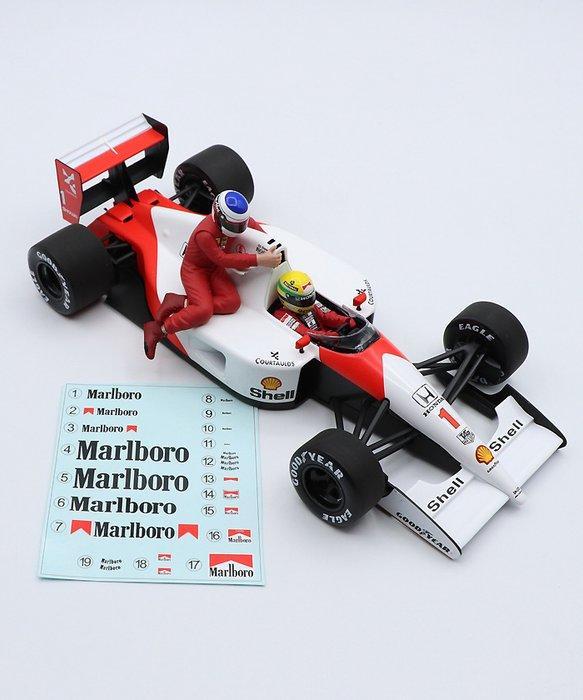 Minichamps 1:18 - Model raceauto - McLaren Honda MP4/6,, Hobby en Vrije tijd, Modelauto's | 1:5 tot 1:12