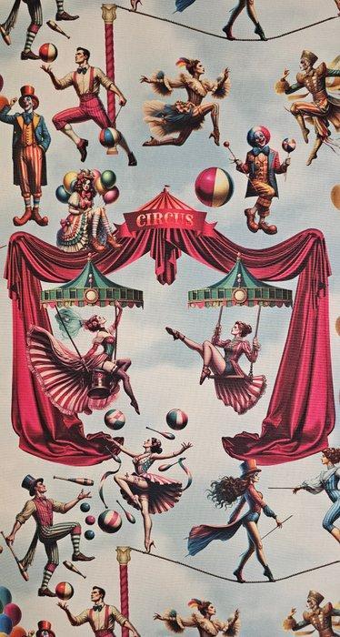 Tissu Original « Paradise Circus » 2e édition - Rapport XXL, Antiek en Kunst, Antiek | Tapijten, Tafelkleden en Textiel