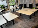 Refurbished Duo Werkplek, Elektrisch Verstelbaar, Ahrend, Huis en Inrichting, Bureaus, In hoogte verstelbaar, Zo goed als nieuw