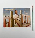 Mirabasso - Un Ritorno, Una Partenza, Antiek en Kunst, Kunst | Schilderijen | Modern