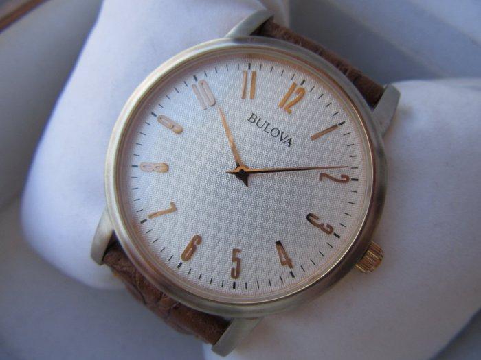 Bulova - Bulova Classic – Ref. 97A06 – 38 mm – Guilloché, Handtassen en Accessoires, Horloges | Heren
