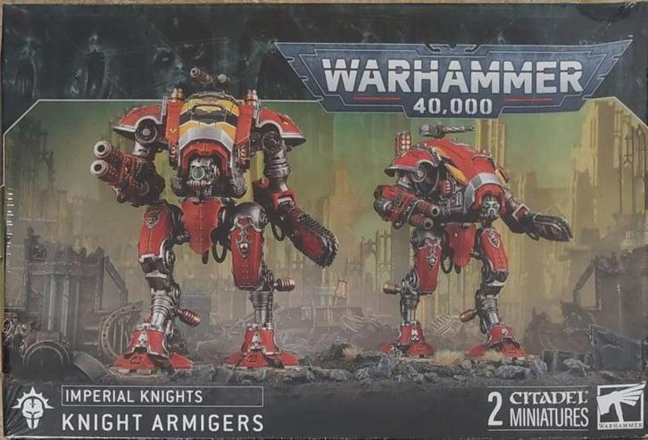 Imperial Knights - Knight Armigers (Warhammer 40.000 nieuw), Hobby en Vrije tijd, Wargaming, Ophalen of Verzenden