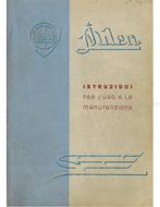 1946 LANCIA ARDEA INSTRUCTIEBOEKJE ITALIAANS, Auto diversen, Handleidingen en Instructieboekjes