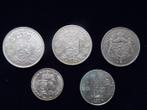 Belgique. 5 Francs / 250 Francs 1869/1999 (5 stuks)