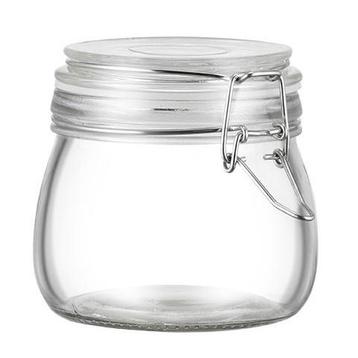 Glazen Opbergbakjes met Deksel - Weckpot Glas - 500ml - Weck, Verzenden