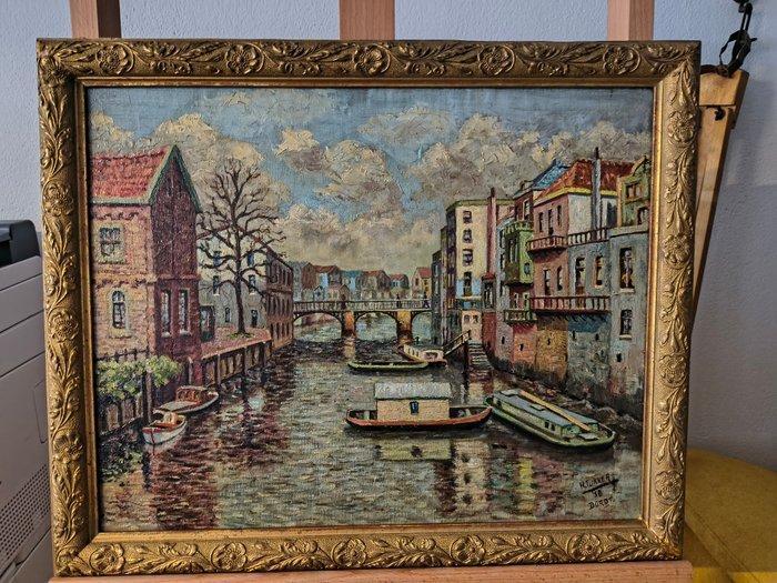 H. Tukker (XX - Dordt, Antiquités & Art, Art | Peinture | Classique