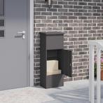 vidaXL Pakket Inwerpkoker met opslag Zwart 44,5 x 29 x 110,5, Tuin en Terras, Verzenden, Nieuw