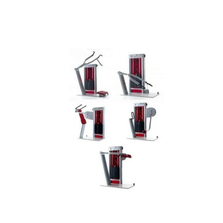 Teca - Switching Set - Kracht Set - 5 Apparaten, Sports & Fitness, Appareils de fitness, Enlèvement ou Envoi