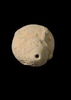 Byzantin Céramique Grenade à main avec décoration incisée, Antiquités & Art