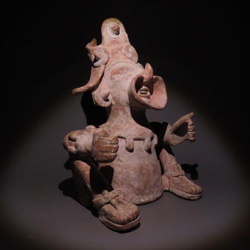 Mixteken, Mexico Terracotta Xanthyl. ca. 1200 - 1500 n.Chr., Verzamelen, Mineralen en Fossielen