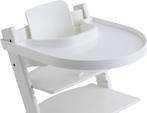 Playtray Voor De Stokke Tripp Trapp - Met riempje - Wit, Kinderen en Baby's, Babywiegjes en Ledikanten, Verzenden, Nieuw