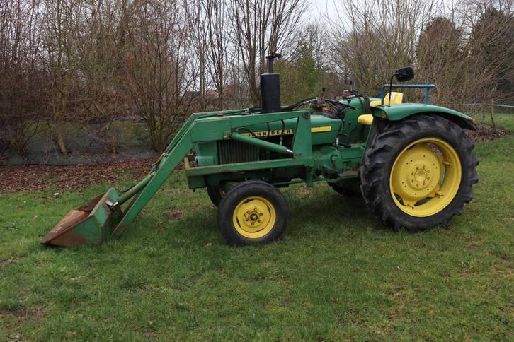 Veiling: Tractor John Deere 930 Benzine 42pk 1979 met voorla, Zakelijke goederen, Landbouw | Tractoren, Ophalen