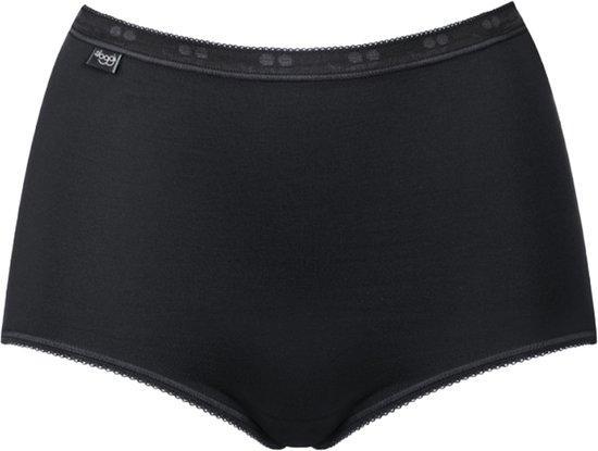 sloggi Basic+ Dames Maxi slip - Zwart - Maat 38 (Kleding), Kleding | Dames, Ondergoed en Lingerie, Verzenden